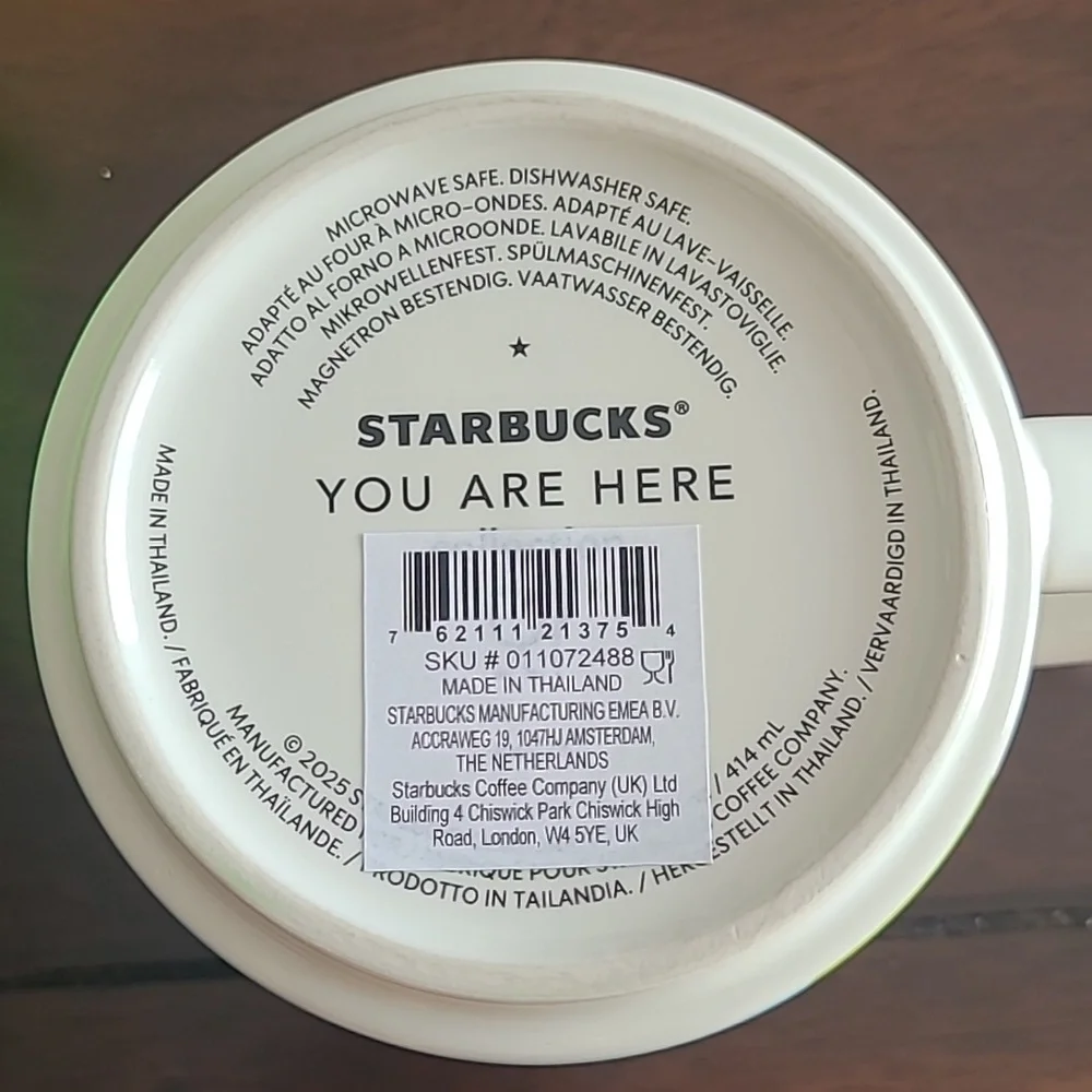 Starbucks OXFORD UK Coffee Tea Mug Brand New - Picture 3 of 4